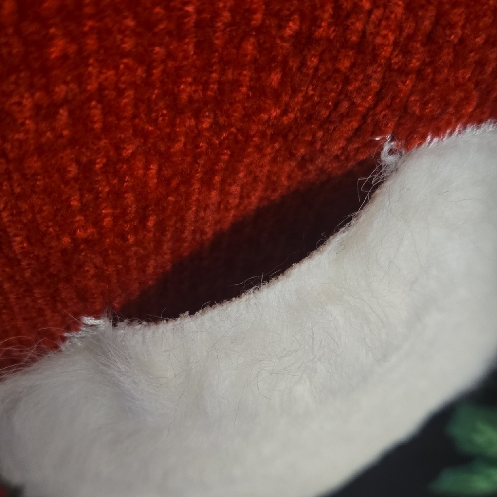Vintage Cozy Black Santa Zip Front Sweater - Picture 8 of 8